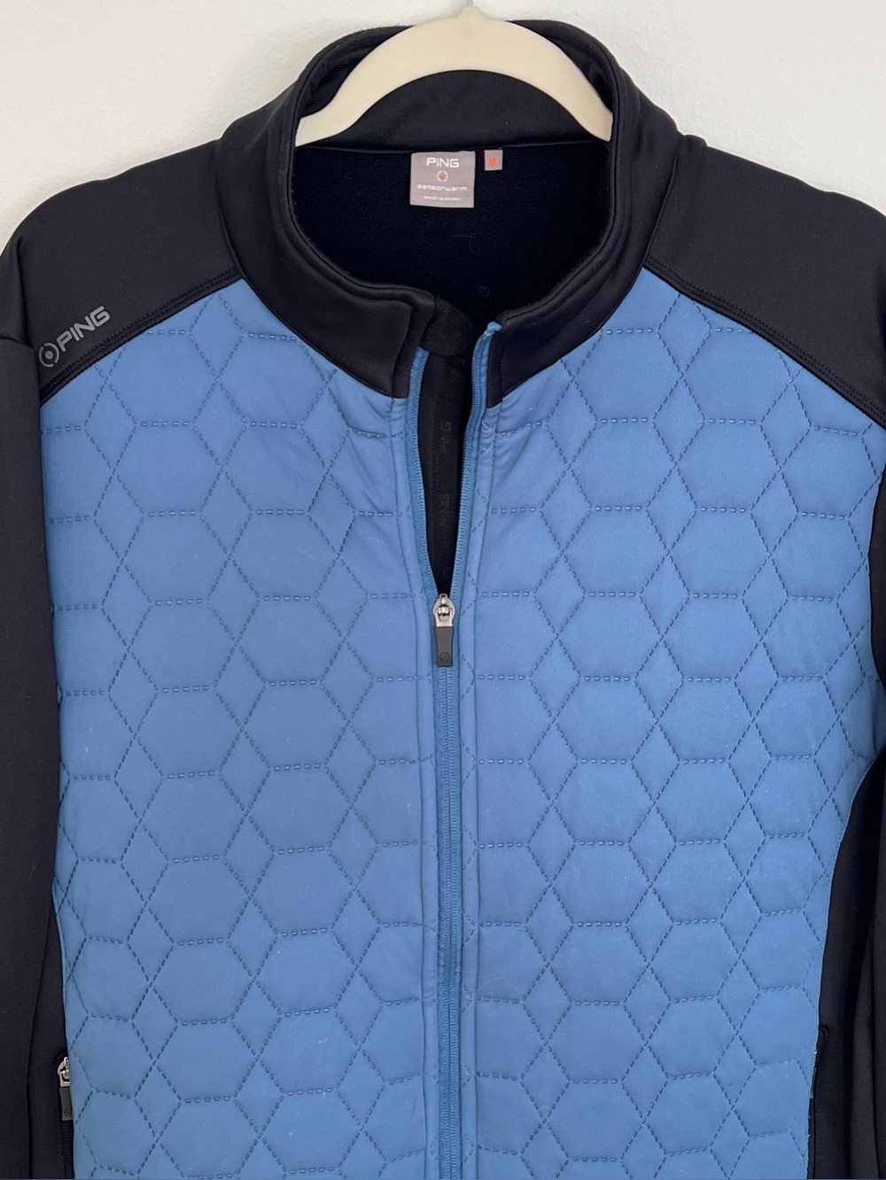 Ping quilted zipper jacket